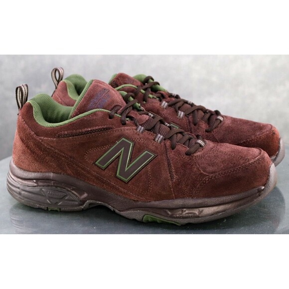 New Balance 608v3 $140 Men\'s Cross Training Shoes Size 13 D Suede Brown main image 4